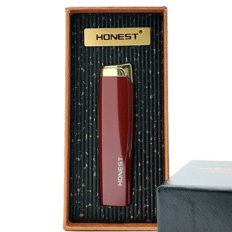 فندک اتمی هانست | honest بدنه چوبی طرح ساده اورجینال