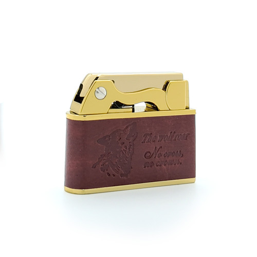 فندک بنزینی جوبن | JOBON جرقه اتوماتیک بدنه چرمی طرح عقاب