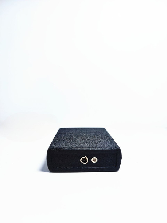 فندک گازی طرح زیپو مدل آسفالتی بدنه فلزی نمای | زیر فندک