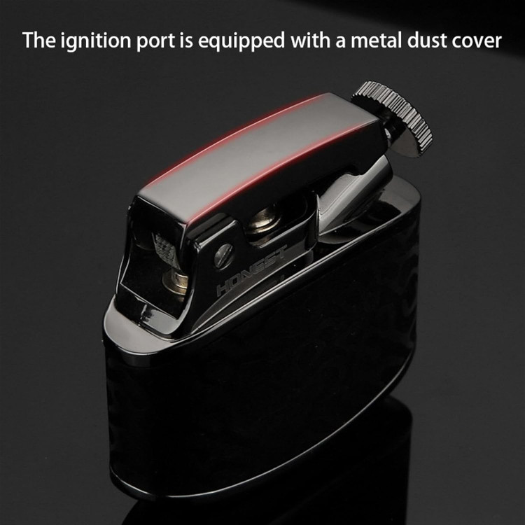 فندک بنزینی هانست مدل اتوماتیک با طراحی فلزی و کیفیت بالا – فروش در فروشگاه تهران زیپو