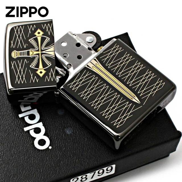 فندک زیپو اصل 24756 Zippo Dagger کد 28799