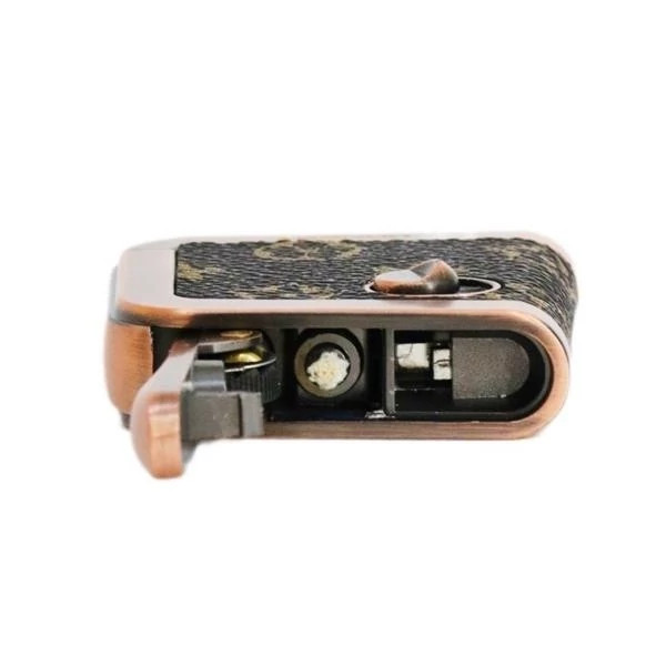 فندک بنزینی اتومات هانست طرح کیف چرم