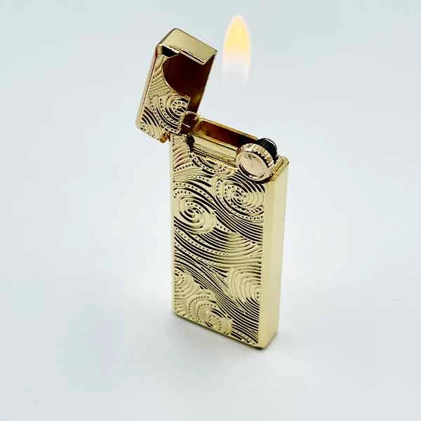 فندک گازی بندن | bondon طرح موج بدنه فلزی اورجینال