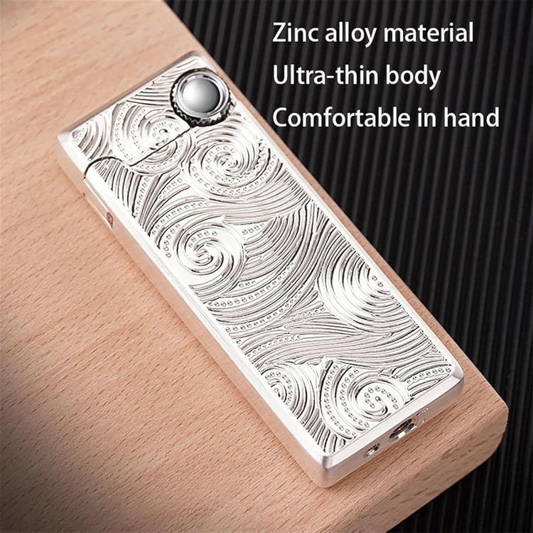 فندک گازی بندن | bondon طرح موج بدنه فلزی اورجینال