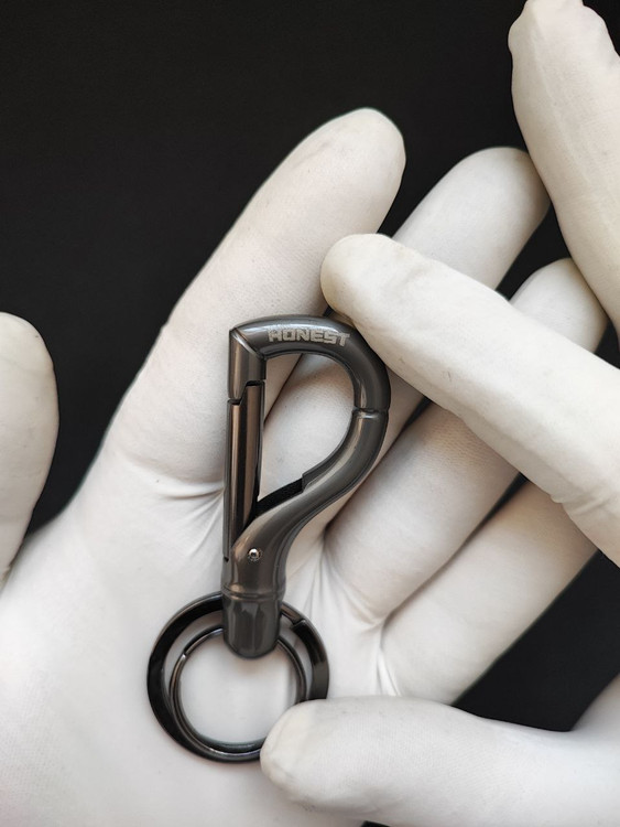 جا کبیدی قلاب فلزی هانست (honest) رنگ دارک سیلور