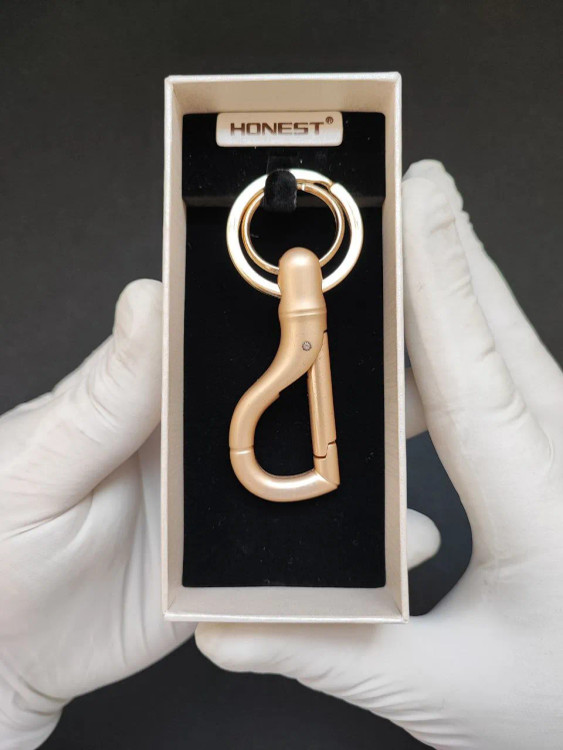 جا کبیدی قلاب فلزی هانست (honest) رنگ طلایی