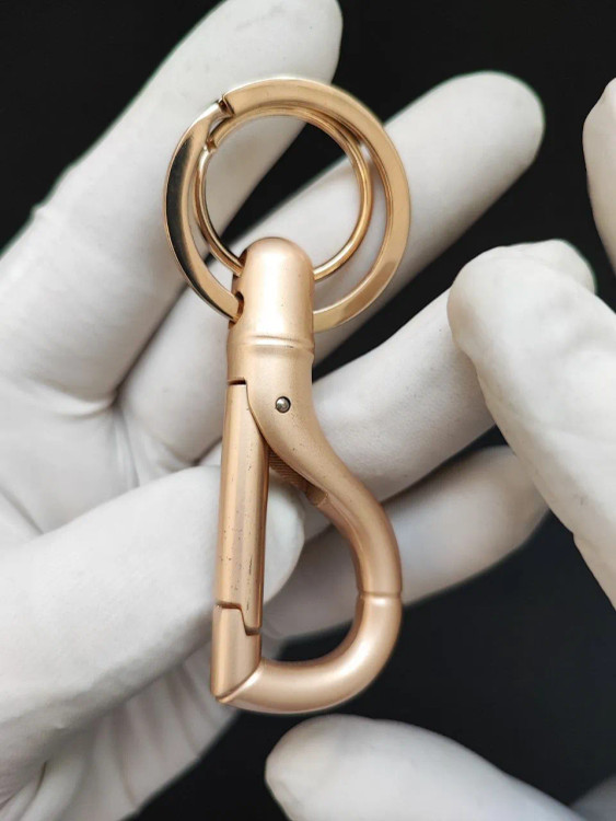 جا کبیدی قلاب فلزی هانست (honest) رنگ طلایی