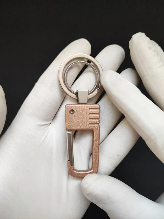 جا کلیدی هانست (honest) قلاب فلزی طلایی مات