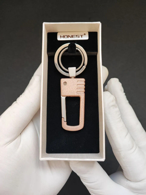 جا کلیدی هانست (honest) قلاب فلزی طلایی مات