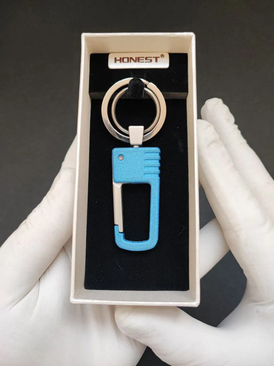 جا کلیدی هانست (honest) قلاب فلزی آبی