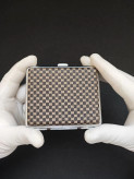 جا سیگاری چرمی گوپای (Guipai) چهار خانه ریز طرح damier ebene