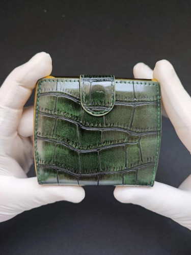 جاسیگاری چرمی گوپای (Guipai) رنگ سبز دکه مگنتی