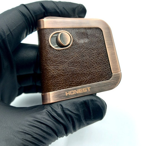 فندک بنزینی اتومات هانست طرح کیف چرم