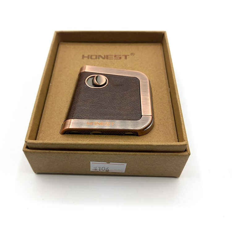 فندک بنزینی اتومات هانست طرح کیف چرم