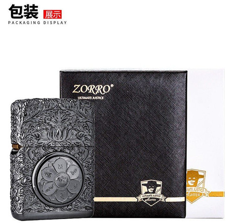 فندک بنزینی زورو(zorro) مدل اسپینری اورجینال