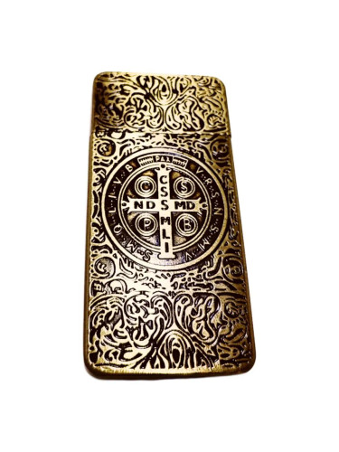 فندک گازی برند لایتر (lighter) شعله شمعی طرح کنستانتین