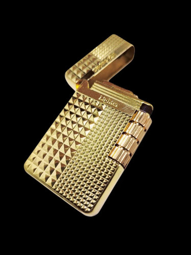 فندک بغل زن لایتر | فندک بغل زن بدنه فلزی مشبک و کلاسیک