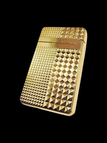 فندک بغل زن لایتر | فندک بغل زن بدنه فلزی مشبک و کلاسیک