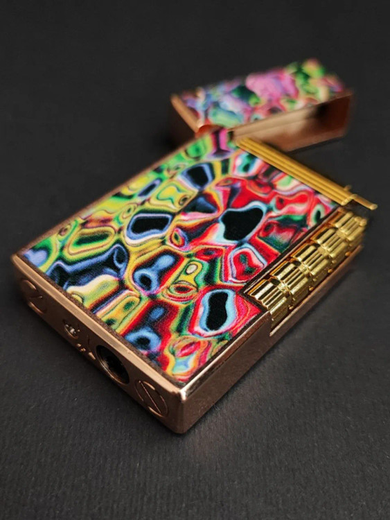 فندک بغل زن گازی برند لایتر (lighter) مدل ابر و بادی کد09