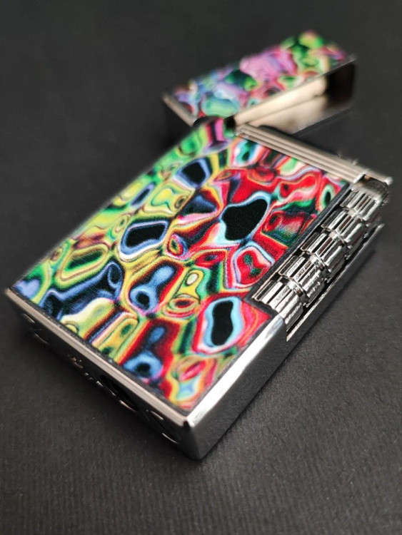 فندک بغل زن گازی برند لایتر (lighter) مدل ابر و بادی کد09