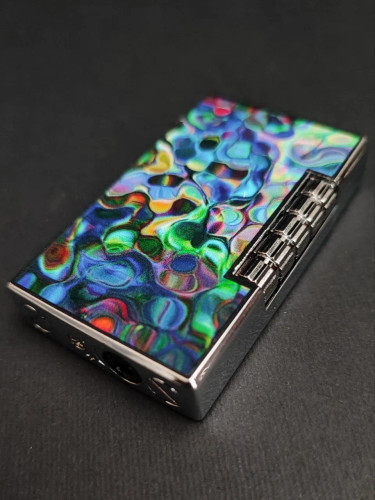 فندک بغل زن برند لایتر (lighter) ابر بادی رنگ آبی