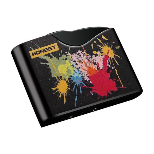 فندک گازی هانست (honest) دکمه ای شعله قرمز