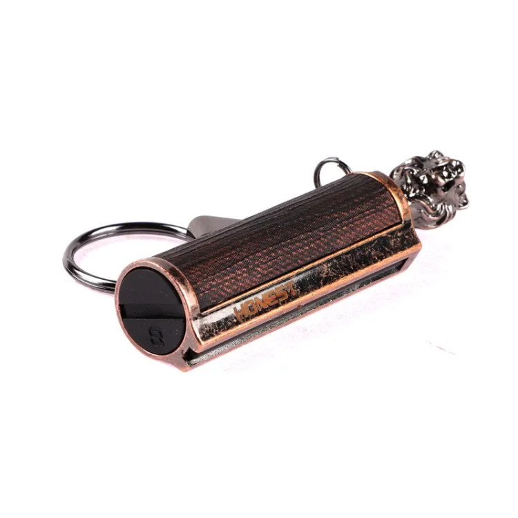 فندک کبریتی هانست(honest) بدنه فلزی طرح شیر