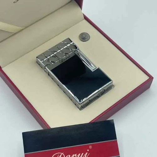 فندک گازی دروی لاین 1 مدل سیلور دایموند