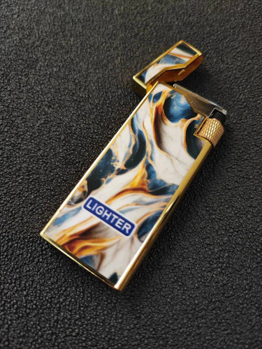 فندک گازی اسلیم لایتر (lighter) چرخ بغل کد05