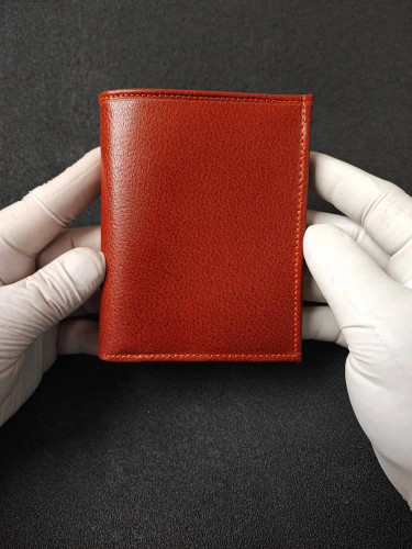 کیف پول مردانه چرم مدل کتابی کد2130