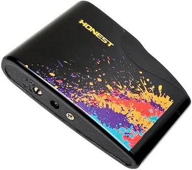 فندک گازی هانست (honest) دکمه ای شعله قرمز