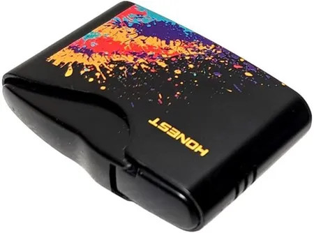 فندک گازی هانست (honest) دکمه ای شعله قرمز