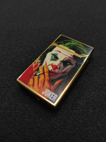 فندک گازی دو شعله برند لایتر طرح جوکر