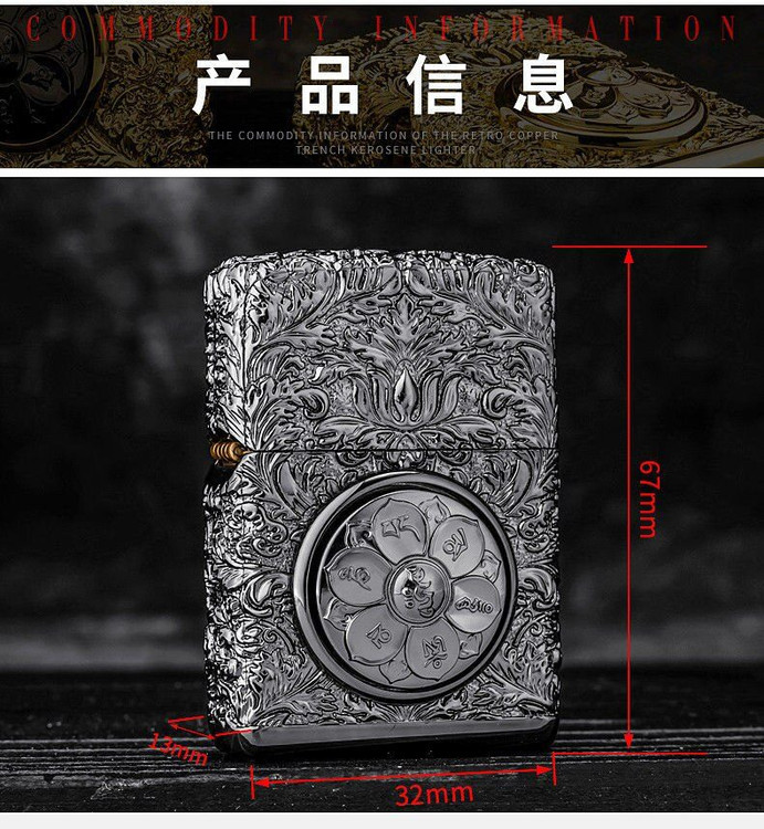 فندک بنزینی زورو(zorro) مدل اسپینری اورجینال