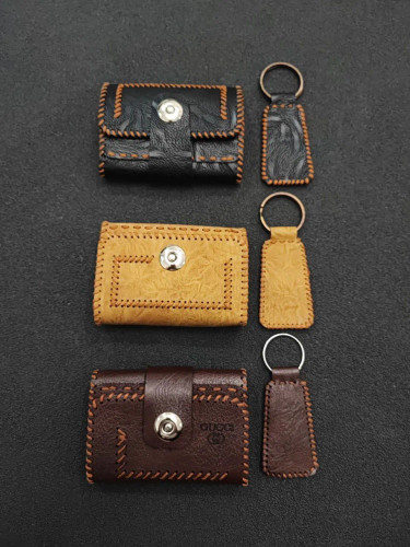 کیف کارت آکاردئونی همراه با جا کلیدی کد3310