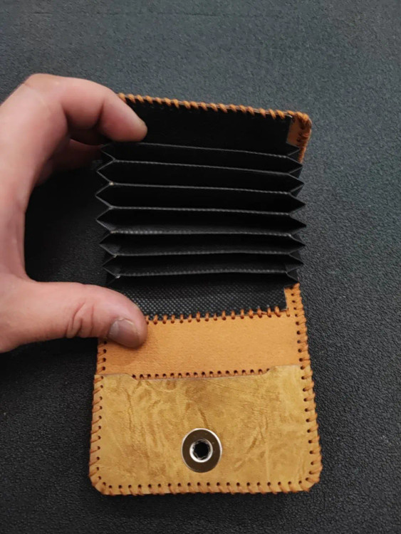 کیف کارت آکاردئونی همراه با جا کلیدی کد3310