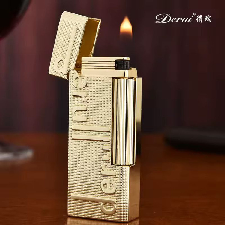 فندک گازی دروی(derui) طرح دانهیل اورجینال