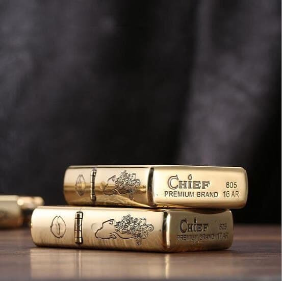 فندک بنزینی برند Chief طرح الهه یونان اورجینال