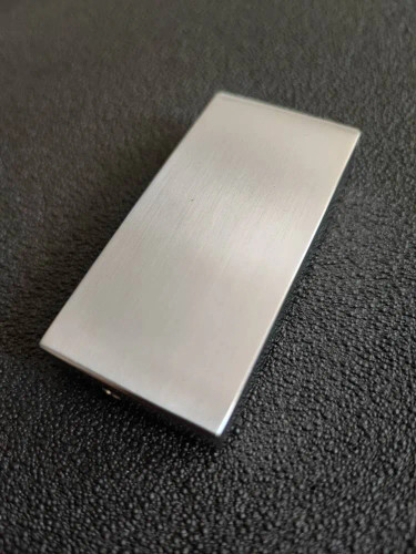 فندک گازی پیپ برند لایتر شعله کج بدنه فلزی