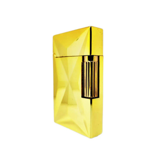 فندک گازی بغل زن برند lighter بدنه فلزی طرح کریستال