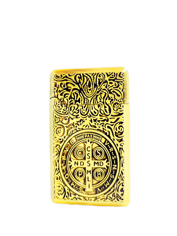 فندک بنزینی برند lighter بدنه فلزی طرح کنستانتین