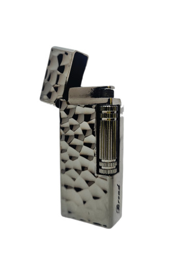 فندک بغل زن گازی برند lighter اسلیم طرح کریستال