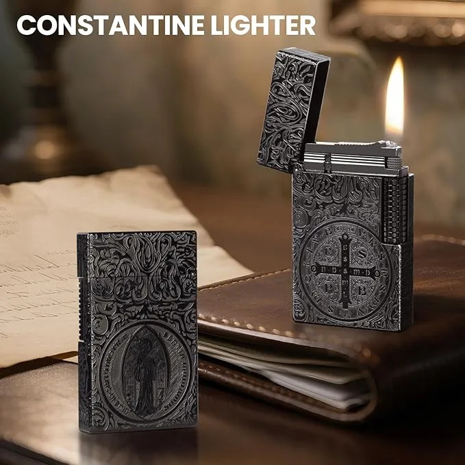 فندک بغل زن گازی برند lighter طرح کنستانتین کد 20232