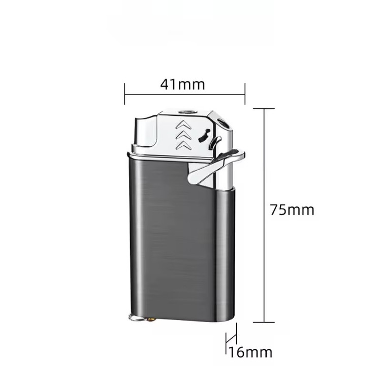 فندک گازی برند lighter دارای مخزن عطر و شاستی اسپری