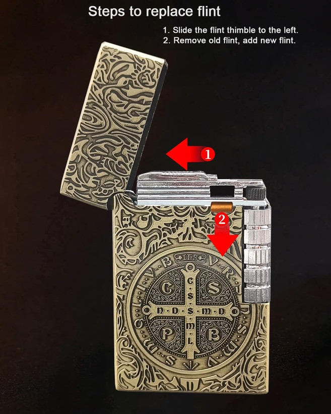 فندک بغل زن گازی برند lighter طرح کنستانتین کد 20232