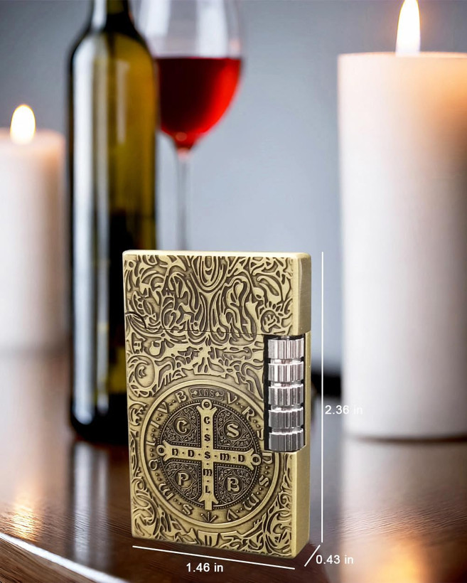 فندک بغل زن گازی برند lighter طرح کنستانتین کد 20232