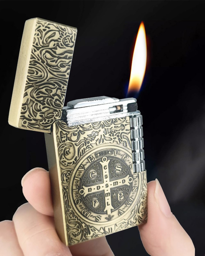 فندک بغل زن گازی برند lighter طرح کنستانتین کد 20232