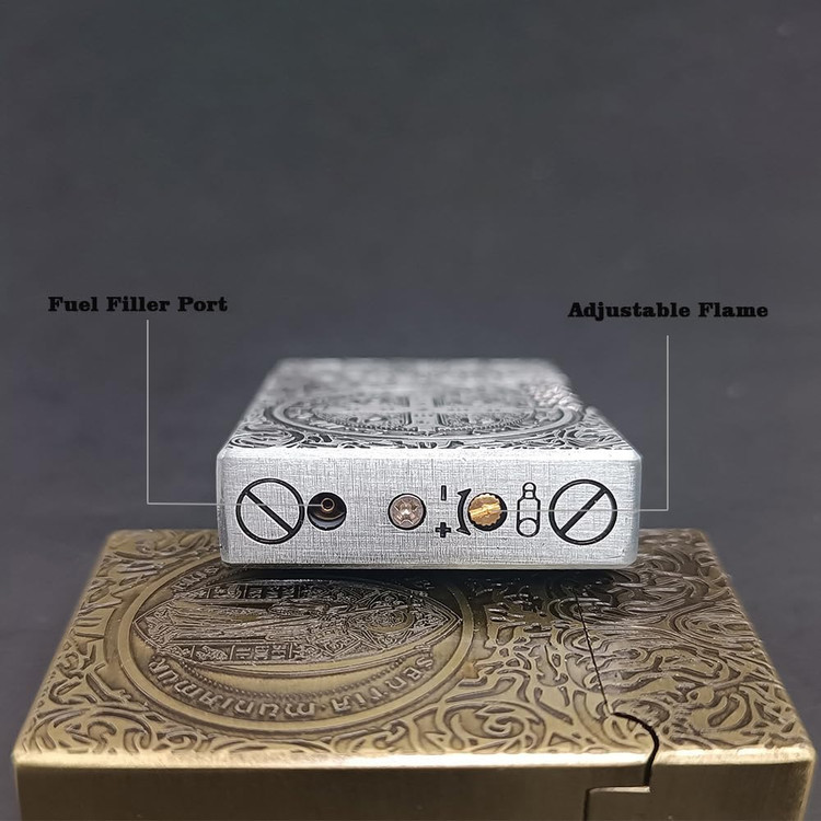 فندک بغل زن گازی برند lighter طرح کنستانتین کد 20232