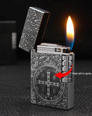 فندک بغل زن گازی برند lighter طرح کنستانتین کد 20232