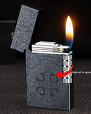 فندک بغل زن گازی برند lighter طرح کنستانتین کد 20232